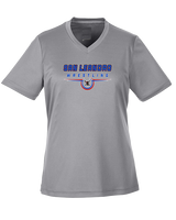 San Leandro HS Wrestling Design - Womens Performance Shirt