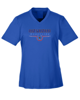 San Leandro HS Wrestling Design - Womens Performance Shirt