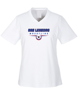 San Leandro HS Wrestling Design - Womens Performance Shirt
