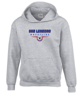San Leandro HS Wrestling Design - Youth Hoodie