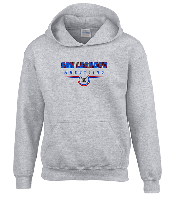 San Leandro HS Wrestling Design - Youth Hoodie