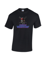 San Leandro HS Wrestling Split - Cotton T-Shirt