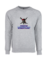 San Leandro HS Wrestling Split - Crewneck Sweatshirt