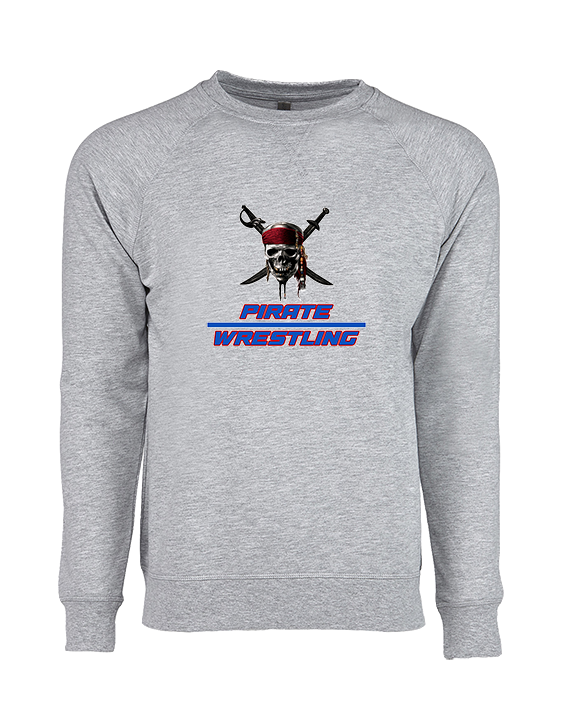 San Leandro HS Wrestling Split - Crewneck Sweatshirt