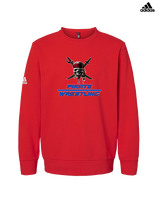 San Leandro HS Wrestling Split - Mens Adidas Crewneck
