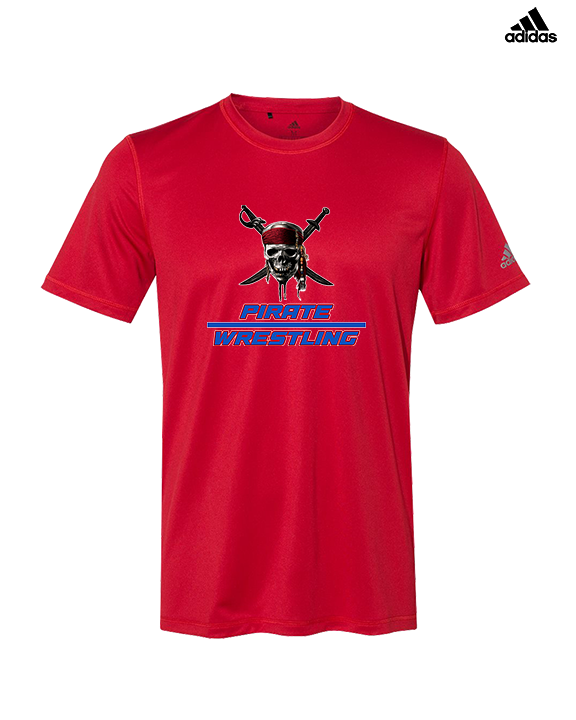 San Leandro HS Wrestling Split - Mens Adidas Performance Shirt