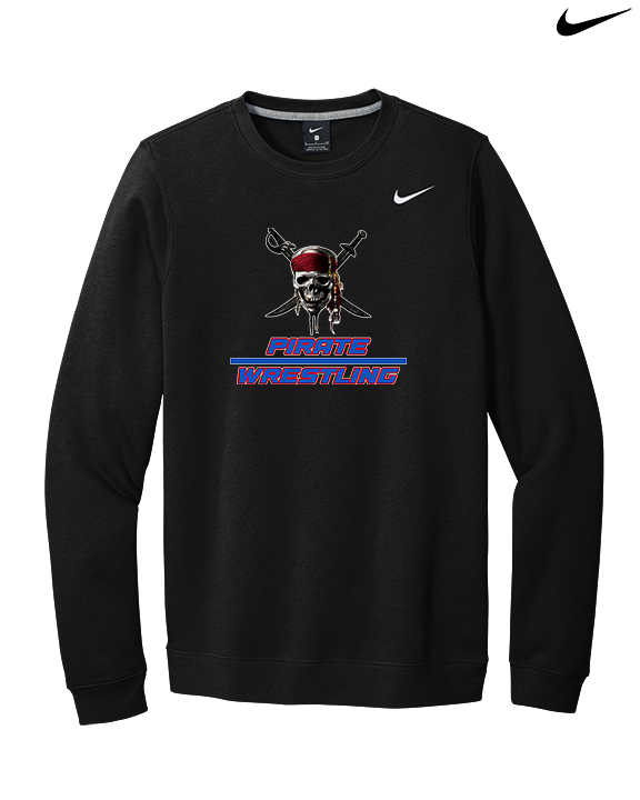 San Leandro HS Wrestling Split - Mens Nike Crewneck