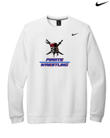 San Leandro HS Wrestling Split - Mens Nike Crewneck
