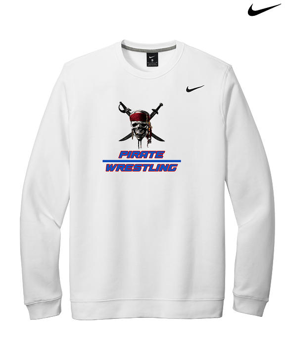 San Leandro HS Wrestling Split - Mens Nike Crewneck