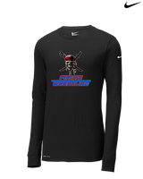 San Leandro HS Wrestling Split - Mens Nike Longsleeve