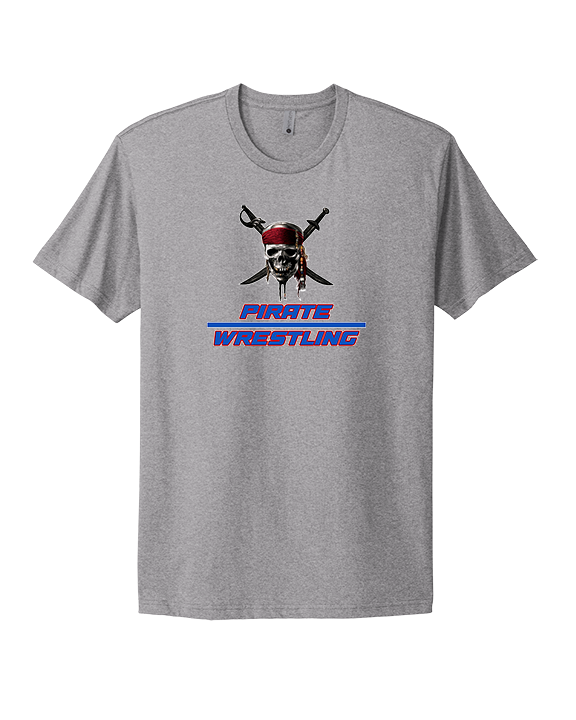 San Leandro HS Wrestling Split - Mens Select Cotton T-Shirt