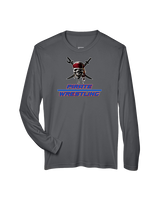 San Leandro HS Wrestling Split - Performance Longsleeve