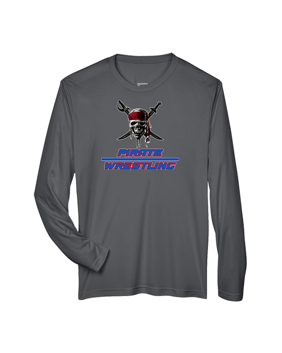 San Leandro HS Wrestling Split - Performance Longsleeve