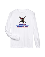 San Leandro HS Wrestling Split - Performance Longsleeve