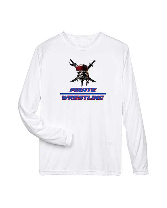 San Leandro HS Wrestling Split - Performance Longsleeve
