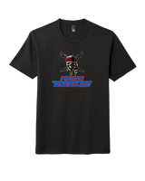 San Leandro HS Wrestling Split - Tri-Blend Shirt