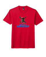 San Leandro HS Wrestling Split - Tri-Blend Shirt