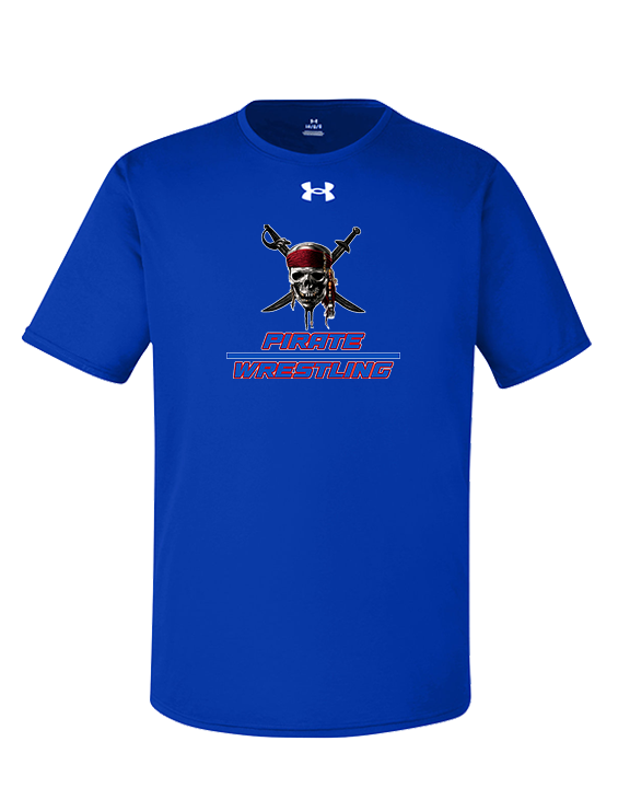 San Leandro HS Wrestling Split - Under Armour Mens Team Tech T-Shirt