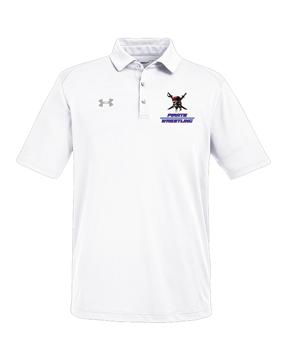 San Leandro HS Wrestling Split - Under Armour Mens Tech Polo