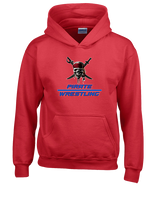 San Leandro HS Wrestling Split - Unisex Hoodie