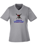 San Leandro HS Wrestling Split - Womens Performance Shirt
