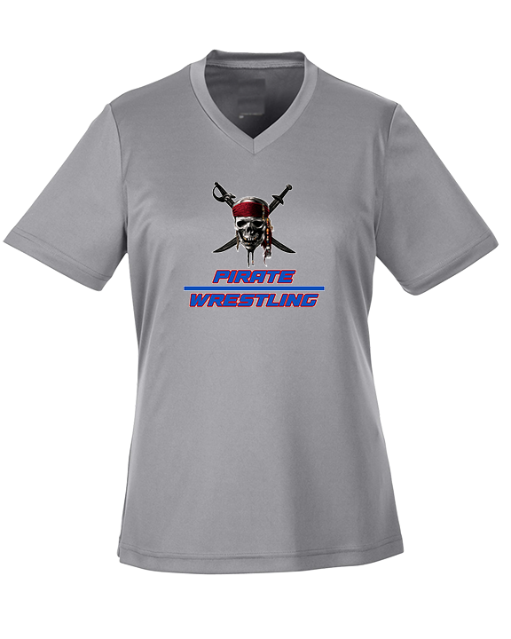San Leandro HS Wrestling Split - Womens Performance Shirt