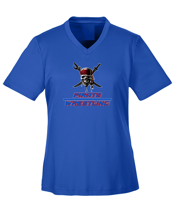 San Leandro HS Wrestling Split - Womens Performance Shirt