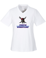 San Leandro HS Wrestling Split - Womens Performance Shirt