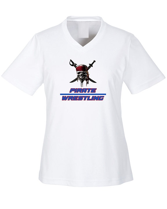 San Leandro HS Wrestling Split - Womens Performance Shirt