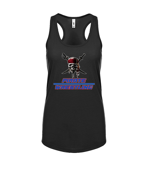 San Leandro HS Wrestling Split - Womens Tank Top