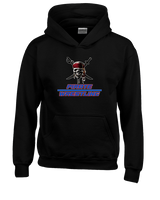 San Leandro HS Wrestling Split - Youth Hoodie