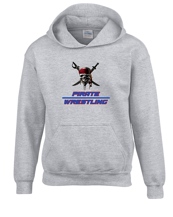 San Leandro HS Wrestling Split - Youth Hoodie