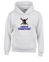 San Leandro HS Wrestling Split - Youth Hoodie