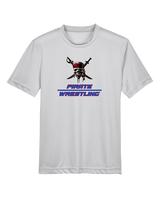 San Leandro HS Wrestling Split - Youth Performance Shirt