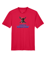San Leandro HS Wrestling Split - Youth Performance Shirt