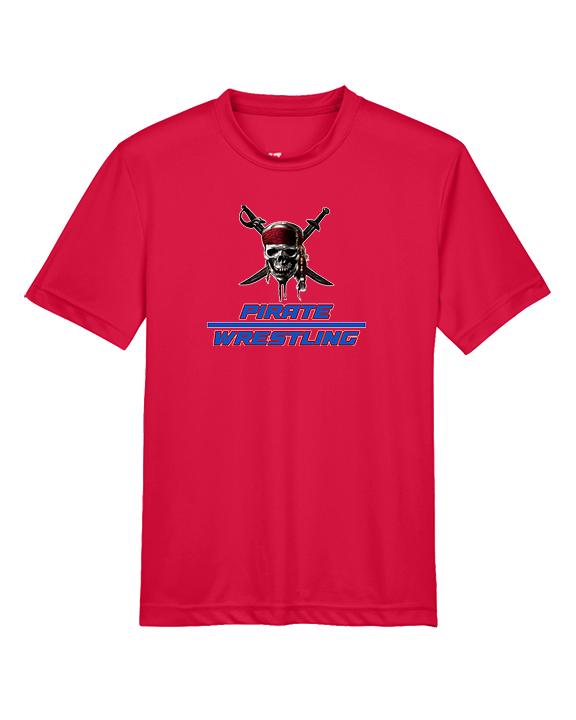 San Leandro HS Wrestling Split - Youth Performance Shirt