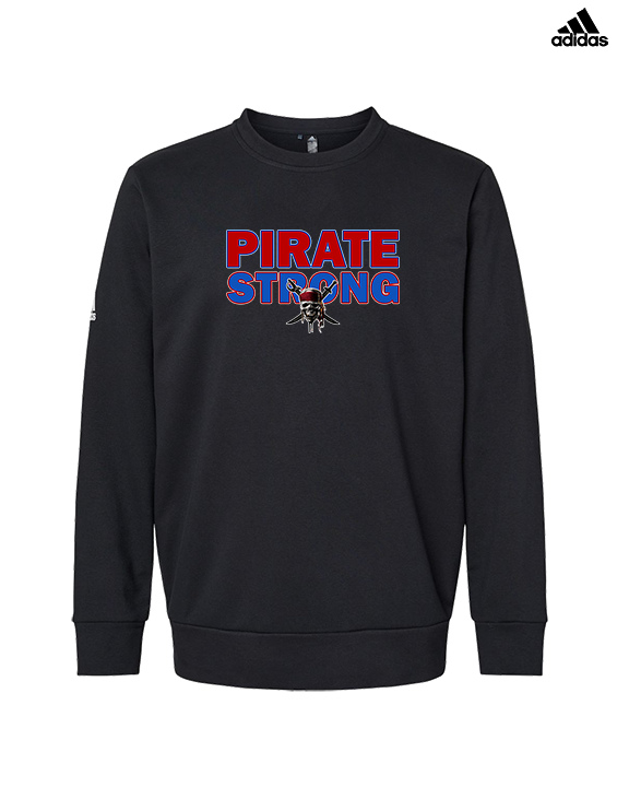 San Leandro HS Wrestling Strong - Mens Adidas Crewneck