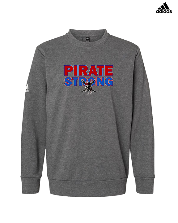 San Leandro HS Wrestling Strong - Mens Adidas Crewneck