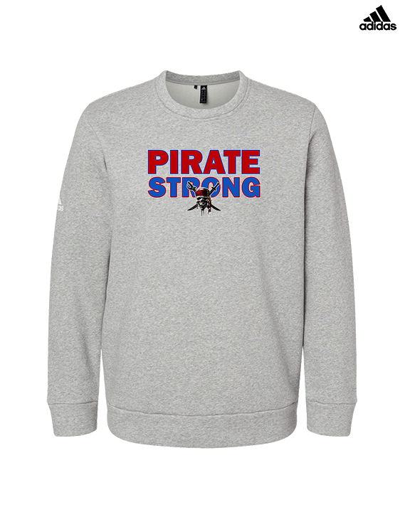 San Leandro HS Wrestling Strong - Mens Adidas Crewneck