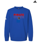 San Leandro HS Wrestling Strong - Mens Adidas Crewneck