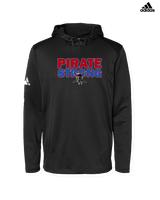 San Leandro HS Wrestling Strong - Mens Adidas Hoodie