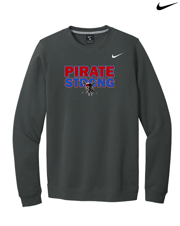 San Leandro HS Wrestling Strong - Mens Nike Crewneck
