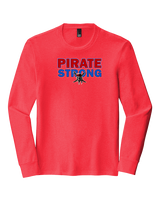 San Leandro HS Wrestling Strong - Tri-Blend Long Sleeve