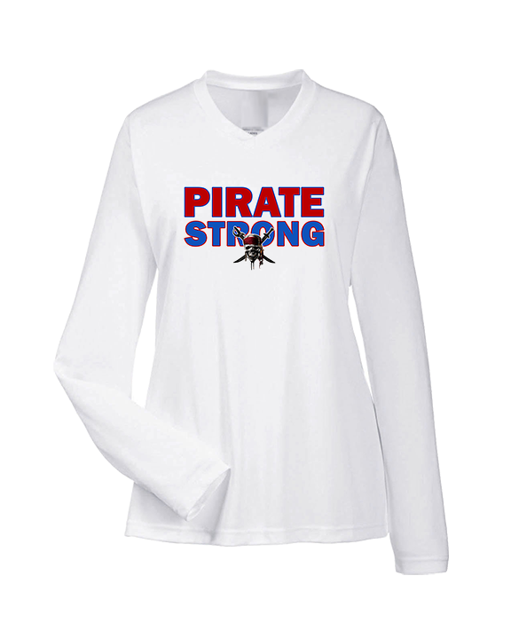 San Leandro HS Wrestling Strong - Womens Performance Longsleeve