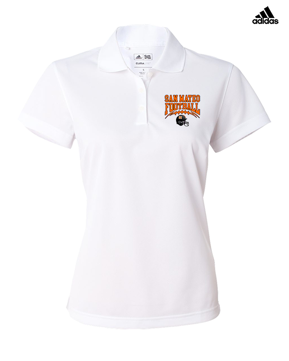 San Mateo HS Football Football - Adidas Womens Polo