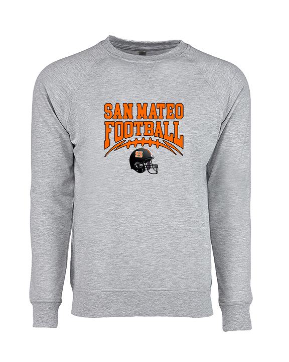 San Mateo HS Football Football - Crewneck Sweatshirt