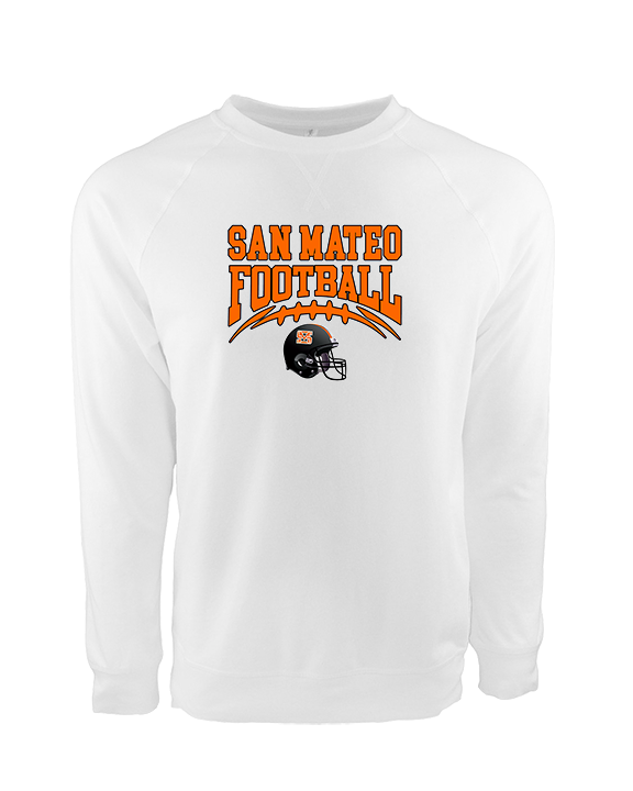 San Mateo HS Football Football - Crewneck Sweatshirt
