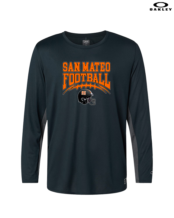San Mateo HS Football Football - Mens Oakley Longsleeve