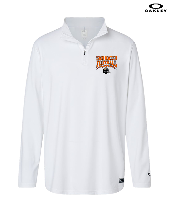 San Mateo HS Football Football - Mens Oakley Quarter Zip