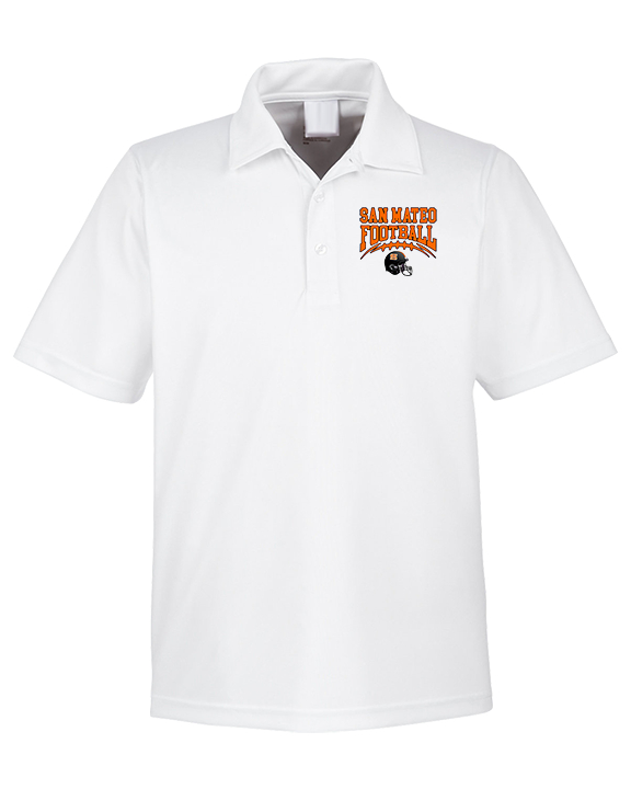 San Mateo HS Football Football - Mens Polo